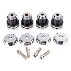 RP5520-4011C Sissy Bar Backrest Docking Hardware Kit for Indian Scout 2015-2023 and more