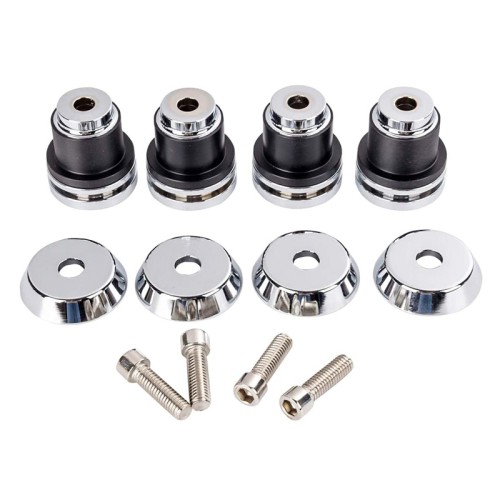 RP5520-4011C Sissy Bar Backrest Docking Hardware Kit for Indian Scout 2015-2023 and more