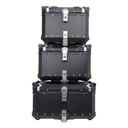 RP5530-2025 Motorcycle Aluminium top box Top Case 55 Liters