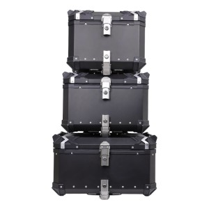 RP5530-2025 Motorcycle Aluminium top box Top Case 55 Liters