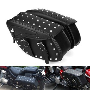 RP5530-3002B Saddle Bags Side Bags Universal Cutsom Motorcycle