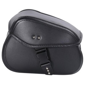 RP5530-3011B Leather Motorcycle Saddle Bag, Motorcycle Luggage Panniers
