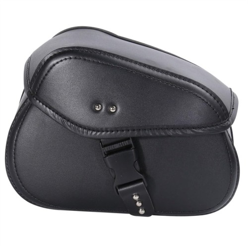 RP5530-3011B Leather Motorcycle Saddle Bag, Motorcycle Luggage Panniers