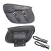 RP5530-3012B Leather Motorcycle Saddle Bag, Motorcycle Luggage Panniers