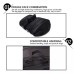 RP5530-3013B Motorcycle Waterproof Travel Bags Saddlebags