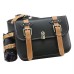 RP5530-3025BO Throw-Over saddlebags for cruiser and retro