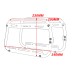 RP5536-1012B Universal bracket for aluminum side box