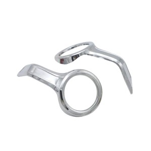 RP0115-1006C Motorcycle Fog Light Trim Rings Covers for Honda Gold Wing Non-Tour Gold Wing DCT Gold Wing Tour Gold Wing Tour DCT Gold Wing Tour DCT Airbag