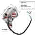 RP1140-1002C Motorcycle Digital LED LCD Odometer Speedometer Tachometer Speed Gauge
