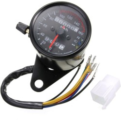 RP1140-1004B Motorcycle Odometer Speedometer Gauge LED Backlight Signal Light Universal