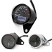 RP1140-1005 Motorcycle Digital LED LCD Speedometer Odometer Speed Fuel Gauge Meter