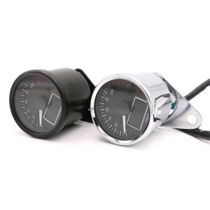 RP1140-1005 Motorcycle Digital LED LCD Speedometer Odometer Speed Fuel Gauge Meter