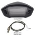 RP1140-1012B Universal Motorcycle speedometer digital  SM12 Tachometer LCD