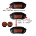 RP1140-1012B Universal Motorcycle speedometer digital  SM12 Tachometer LCD