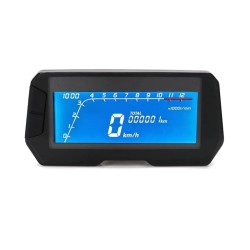 RP1140-1013B Universal Motorcycle speedometer digital   Tachometer LCD