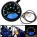 RP1140-1023B Universal Motorcycle Speedometer LCD Digital Tachometer Speedometer Cable
