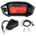 RP1140-1030B Universal Motorcycle speedometer digital Tachometer LCD