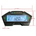 RP1140-1031B Universal Motorcycle speedometer digital Tachometer LCD