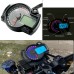 RP1140-1032B Universal Motorcycle LED LCD Digital Tachometer Speedometer Odometer Gauge 160KM