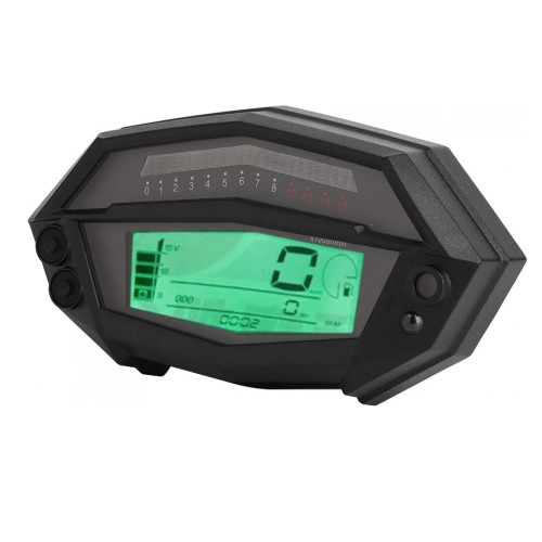 RP1140-1033B Motorcycle speedometer digital  Tachometer LCD