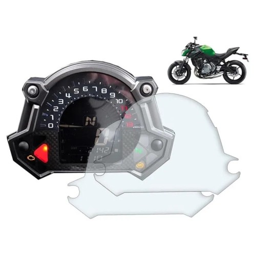 RP1140-4003 Cluster Scratch Protection Film Speedo Screen Protector for Kawasaki Z650 Z900 2017-2019 Kawasaki Z400 2019-2020