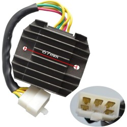 RP1150-2055B Motorcycle Rectifier for XVS650(V-STAR CUSTOM/DRAG STAR CUSTOM) 2001-2014 RP1150-2055B Motorcycle Rectifier for XVS650(V-STAR CUSTOM/DRAG STAR CUSTOM) 2001-2014