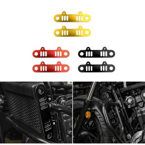 RP1060-2001 Side Radiator Guard Cover Protector for Honda CMX300 Rebel 300 CMX500 Rebel 500 2017-Later