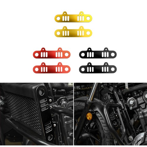 RP1060-2001 Side Radiator Guard Cover Protector for Honda CMX300 Rebel 300 CMX500 Rebel 500 2017-Later