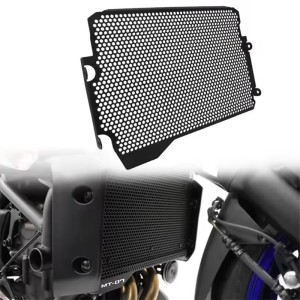RP1060-2055B Radiator Grille Guard Protector Cover for Yamaha FZ-07 2014-2020 MT-07 2014-2023