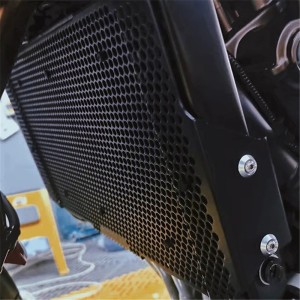 RP1060-2073B Radiator Grille Guard Protector Cover for Honda CB650F CBR650F 2014-2018 CB650R CBR650R 2019-2023
