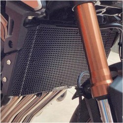 RP1060-2074B Radiator Grille Guard Protector Cover for Honda CB650R CBR650R 2019-2023