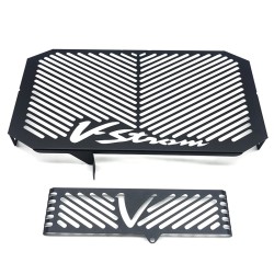 RP1060-2087B Radiator Grille Guard Protector Cover for Suzuki V-STROM DL650 2003-2011