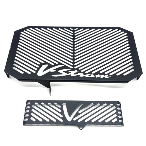 RP1060-2087B Radiator Grille Guard Protector Cover for Suzuki V-STROM DL650 2003-2011