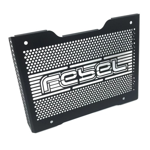 RP1060-2096B Radiator Grille Guard Protector Cover for Honda Rebel 300/500 CMX300/500 2017-Later