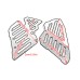 RP1080-1011 Engine Guard Cover protector Crap Flap Set for Yamaha Tenere 700 XTZ700 XT700Z T7 2019-Later