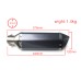RP0520-1017T Universal motorcycle Exhaust bike with silencer