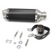 RP0520-1019B Universal material Motorcycle Exhaust Pipes