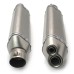 RP0520-1020D Universal motorcycle exhaust twin outlet exhaust scooter/motorcycle