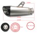RP0520-1024TB Universal motorcycle stainless steel exhaust muffler