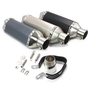 RP0520-1031T Universal motorcycle exhaust twin outlet exhaust scooter/motorcycle