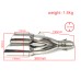 RP0520-1036 Universal Slip on motorcycle/scooter exhaust stainless steel dual outlet