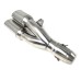 RP0520-1036 Universal Slip on motorcycle/scooter exhaust stainless steel dual outlet