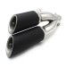 RP0520-1036 Universal Slip on motorcycle/scooter exhaust stainless steel dual outlet