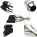 RP0520-1036 Universal Slip on motorcycle/scooter exhaust stainless steel dual outlet