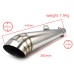 RP0520-1037D Universal stainless steel motorcycle exhaust muffler