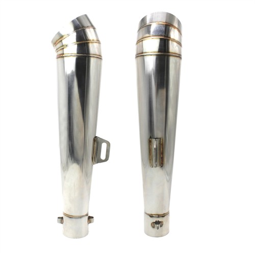 RP0520-1037D Universal stainless steel motorcycle exhaust muffler