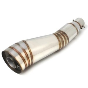 RP0520-1038D Universal stainless steel motorcycle exhaust muffler