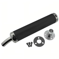 RP0520-1039 Universal 6x28cm Universal Racing Motorcycle Exhaust Pipe