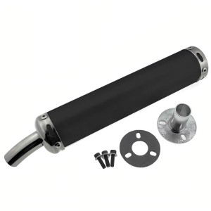 RP0520-1039 Universal 6x28cm Universal Racing Motorcycle Exhaust Pipe