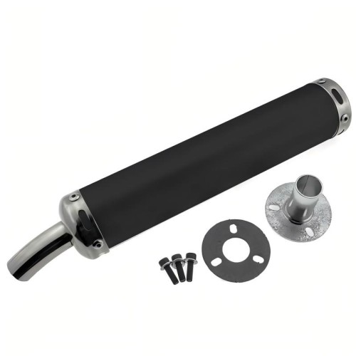 RP0520-1039 Universal 6x28cm Universal Racing Motorcycle Exhaust Pipe